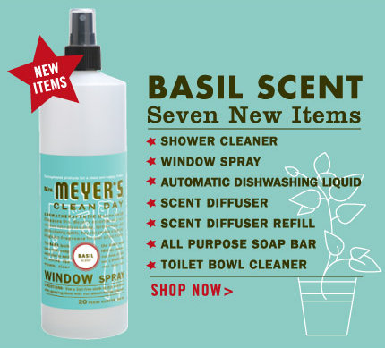 Nice and New: Mrs. Meyer's Basil Collection Nice and New: Mrs. Meyer's Basil Collection